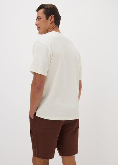 White Plain Slub T-Shirt