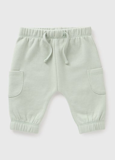 Baby Green Cargo Jogging Bottoms (Newborn-23mths)