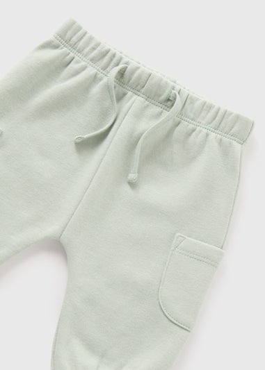 Baby Green Cargo Jogging Bottoms (Newborn-23mths)