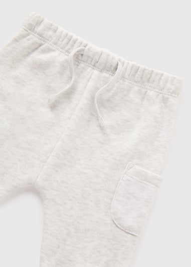 Baby Grey Cargo Jogging Bottoms (Newborn-23mths)