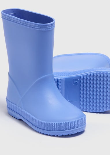 Girls Blue Wellies (Younger 4-12)