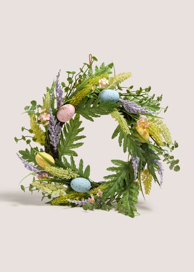 Easter Egg Wreath