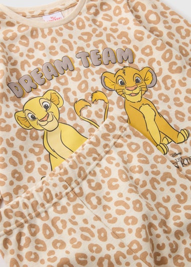 Disney Kids Oatmeal The Lion King Pyjama Set (1-7yrs)