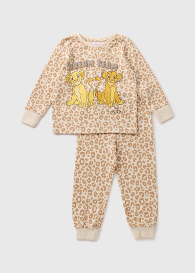 Disney Kids Oatmeal The Lion King Pyjama Set (1-7yrs)