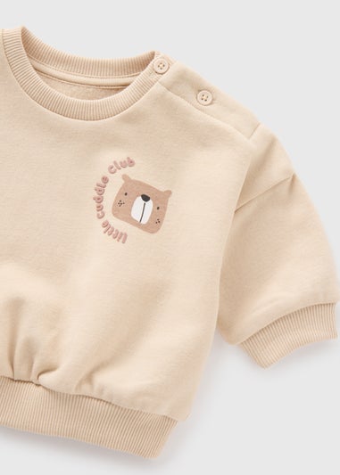 Baby Stone Bear Sweatshirt (Newborn-23mths)