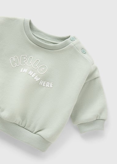 Baby Green Sweatshirt (Newborn-23mths)