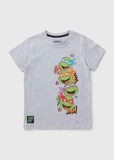 Ninja Turtles Grey T-Shirt (5-13yrs)