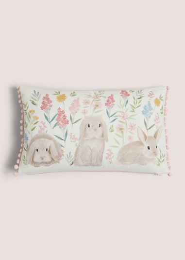 Bunny Print Cushion