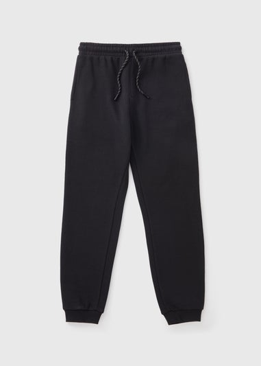 Boys Black Jogging Bottoms (7-15yrs)