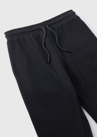 Boys Black Jogging Bottoms (7-15yrs)