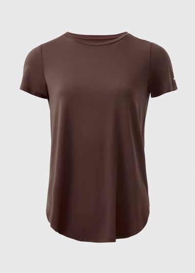 Souluxe Brown Longline T-Shirt