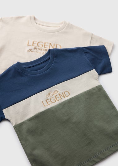 2 Pack Stone Legend T-Shirts (1-7yrs)