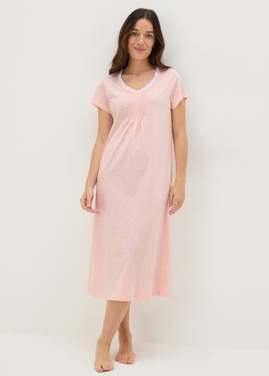 Pink Spot Pattern Nightie