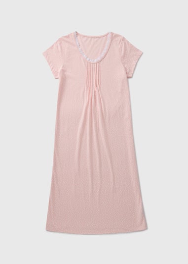 Pink Spot Pattern Nightie