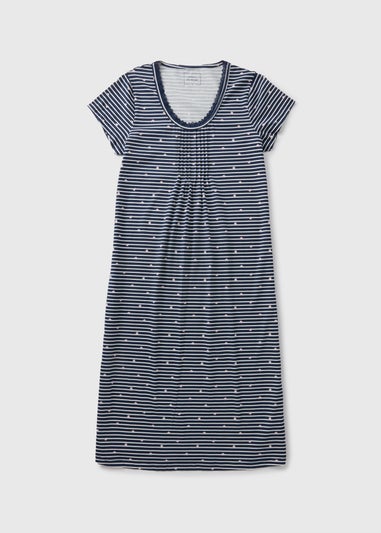 Navy Stripe & Star Nightie