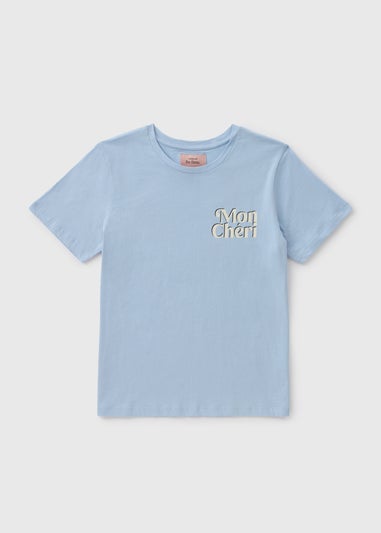 Blue Mon Cheri Pyjama Top