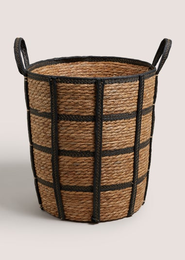 Check Woven Basket