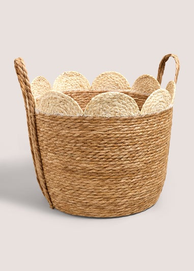 Cabana Scallop Edge Basket