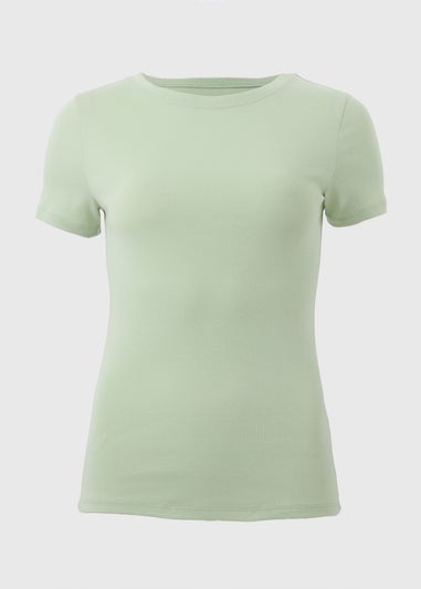 Green Fitted T-Shirt