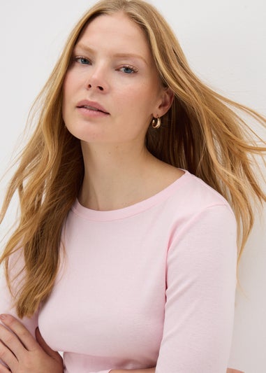 Pink Long Sleeved T-Shirt