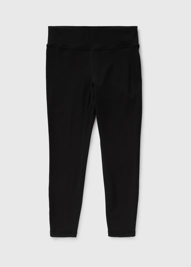 Girls Black Sports Leggings (7-15yrs)