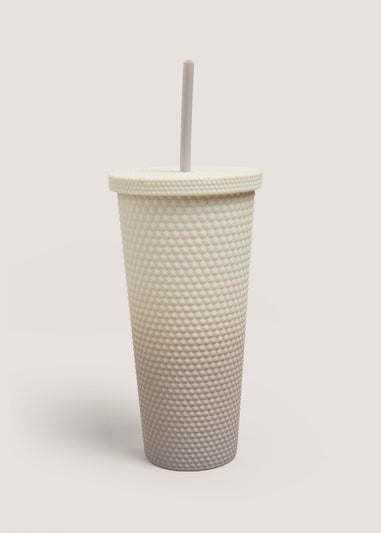 Beige Studded Tumbler