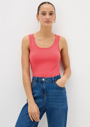 Coral Vest Top