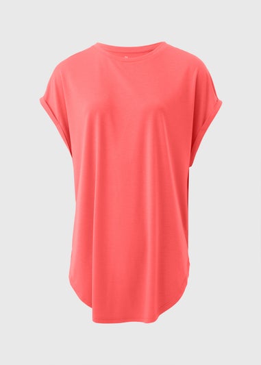 Coral Longline T-Shirt