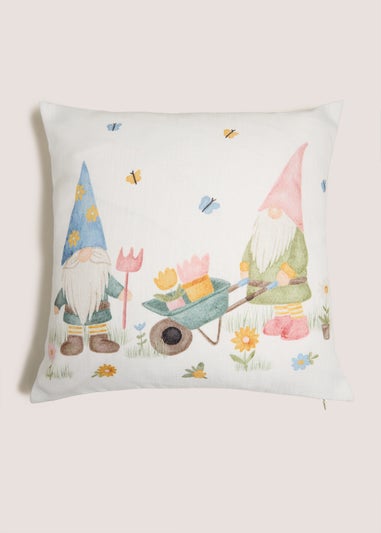 Printed Gnome Cushion