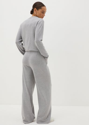 Et Vous Grey Wide Leg Co Ord Trousers