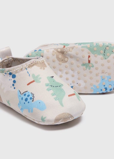 Baby Multicolour Dino Swim Shoes (6mths-18mths)