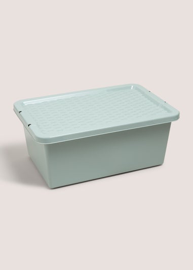 Green Plastic Storage Box (12L)