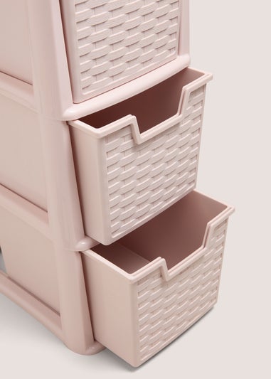 Pink Small Drawer Tower