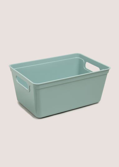 Small Green Storage Tray (28cm x17cm x11cm)