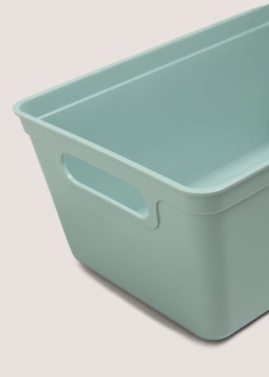 Small Green Storage Tray (28cm x17cm x11cm)