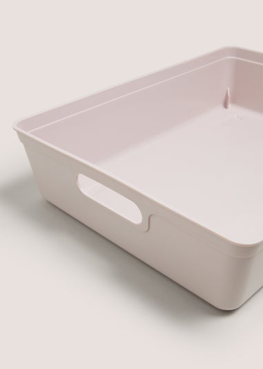 Pink Medium Storage Tray