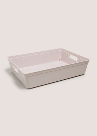 Pink Medium Storage Tray