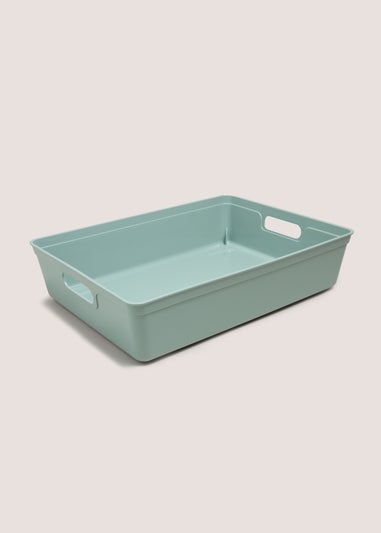 Green Medium Storage Tray