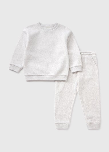 Boys Grey Sweatshirt & Jogging Bottom Set (1-7yrs)