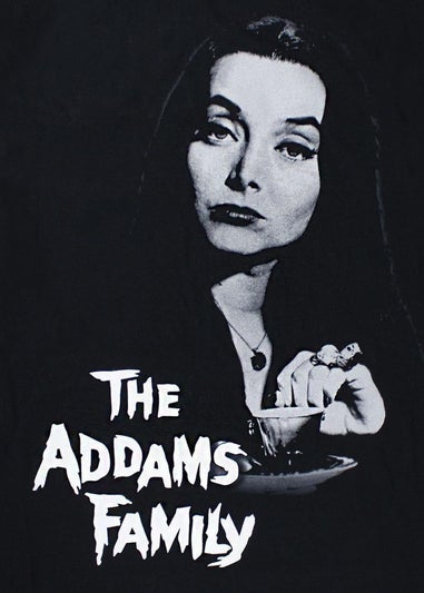 Wednesday Black Morticia Addams Oversized T-Shirt