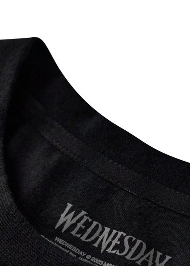 Wednesday Black Logo T-Shirt