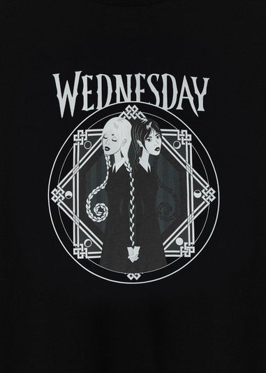 Wednesday Black Back To Back T-Shirt