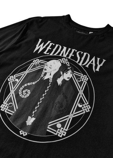 Wednesday Black Back To Back T-Shirt