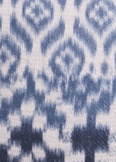 Appletree Hygge Sakari Tassled Blue Throw