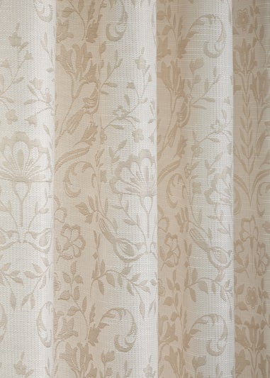 Curtina Marple Thermal Natural Eyelet Curtains