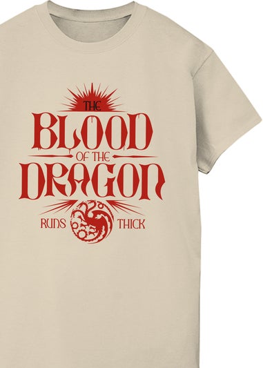 Game Of Thrones House Of The Dragon Blood Dragon Sand T-Shirt