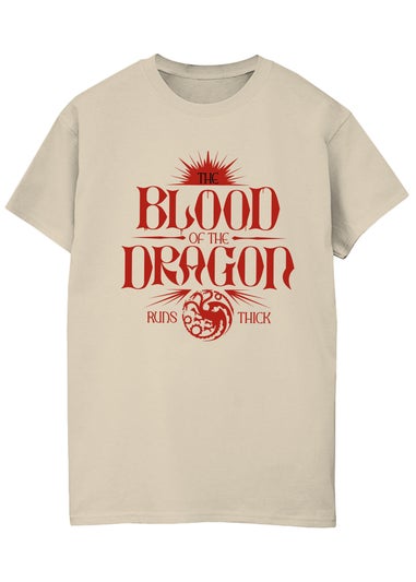 Game Of Thrones House Of The Dragon Blood Dragon Sand T-Shirt