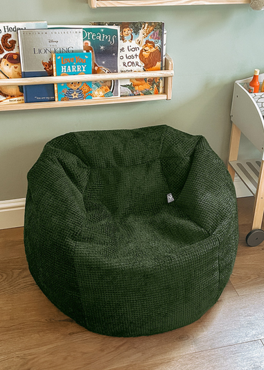 rucomfy Waffle Kids Slouchbag Highland Green Beanbag