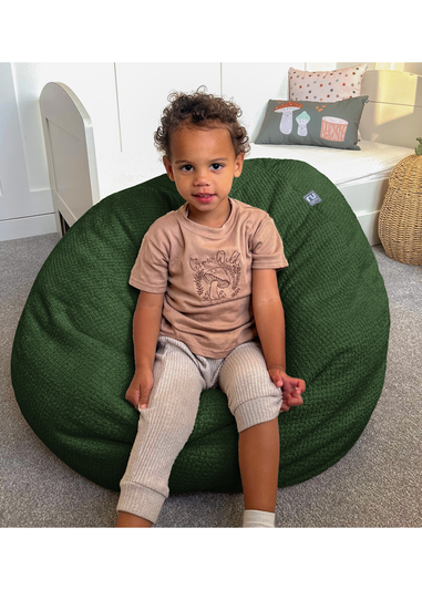 rucomfy Waffle Kids Slouchbag Highland Green Beanbag