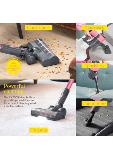 Swan Lynsey Queen of Clean 22.2V Cordless Anti Tangle Vacuum